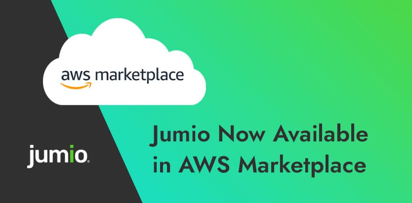 image of aws marketplace logo with image text reading: Jumio Now Available in AWS Marketplace. Jumio logo in lower left hand corner